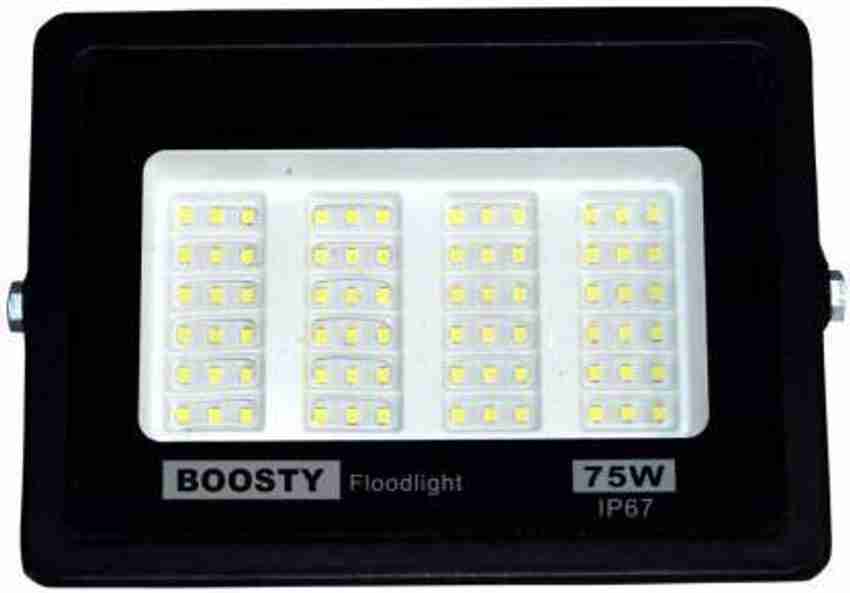 BOOSTY BRANDED Ultra Thin 75 Watt Slim IP67 LED Flood