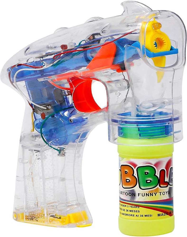 Bubble shooter gun toy on sale