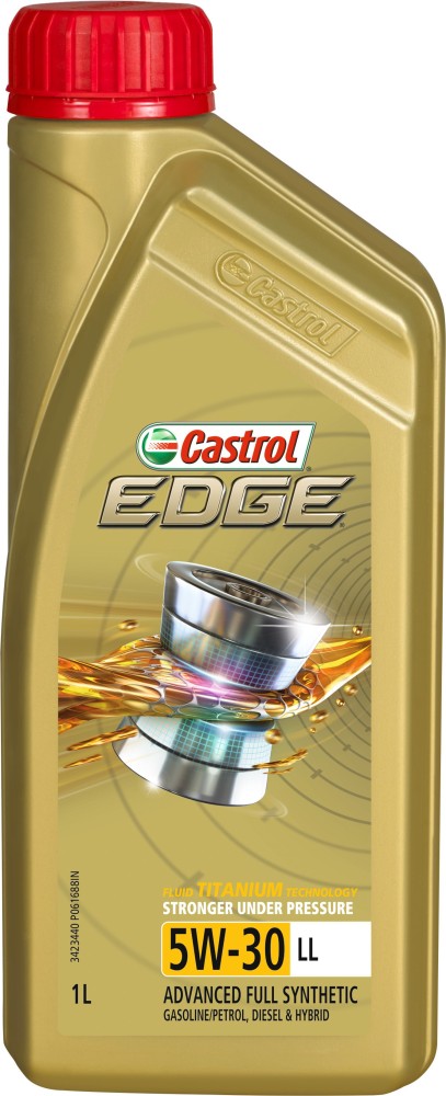 Castrol EDGE Titanium 5W-30 5W30 LL Fully Synthetic Engine Oil - 4 Litre at  Rs 1142/litre, Castrol Engine Oil in Ahmedabad