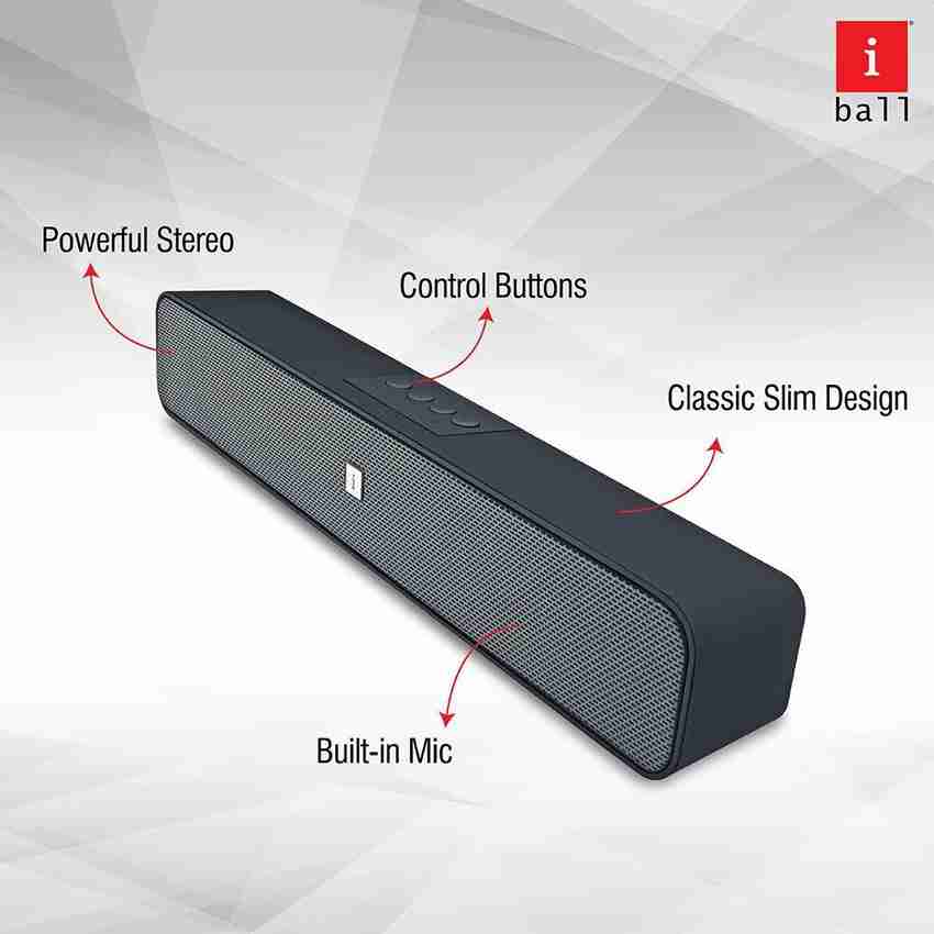 Iball soundbar bt10 bluetooth soundbar outlet