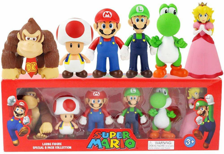 Super mario figure best sale set