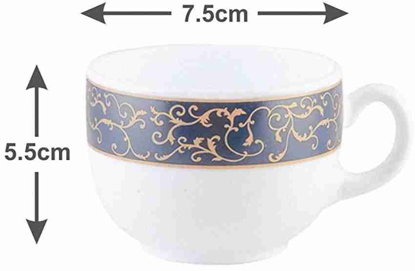 Buy online Laopala Opalware Cup With Saucer (set Of 12 Pcs) from