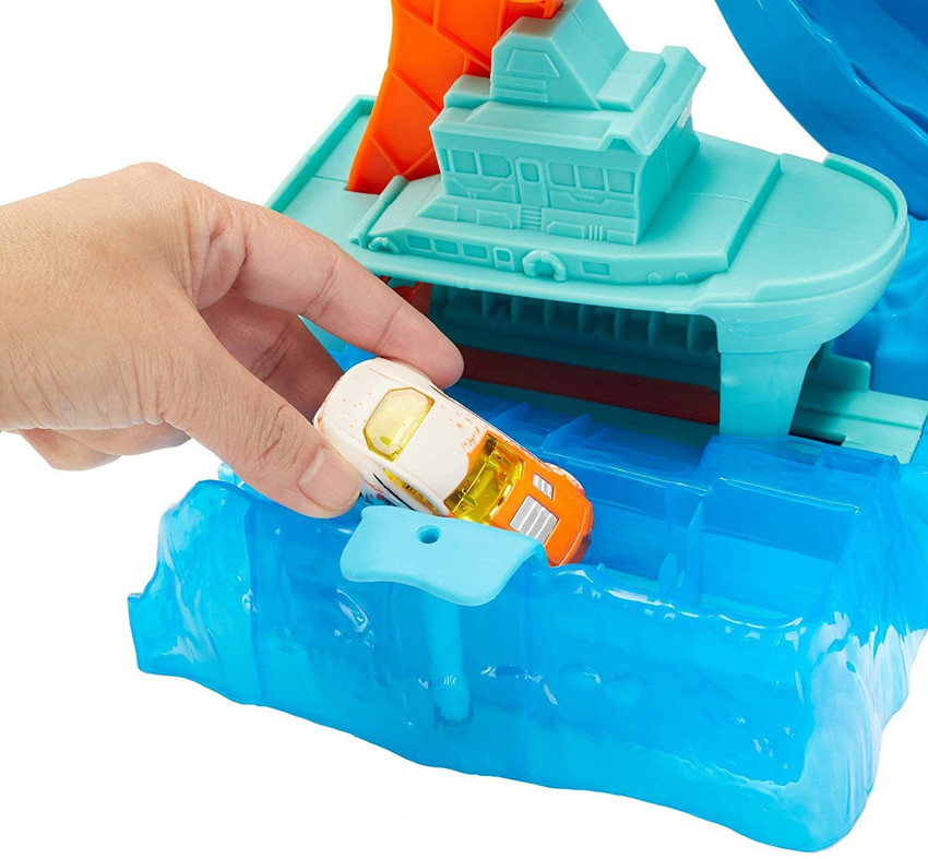 Hot wheels shark boat hotsell