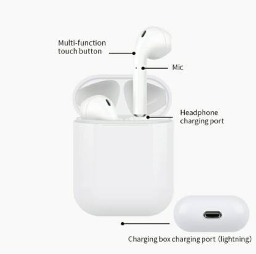 TWS i12 Sensor Touch Wireless Bluetooth V5.0 Charging Dock White Bluetooth Price in India Buy TWS i12 Sensor Touch Wireless Bluetooth V5.0 Charging Dock White Bluetooth Online TWS Flipkart