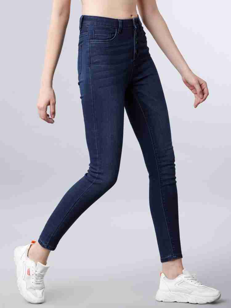 Tokyo Talkies Skinny Women Blue Jeans - Buy Tokyo Talkies Skinny Women Blue  Jeans Online at Best Prices in India