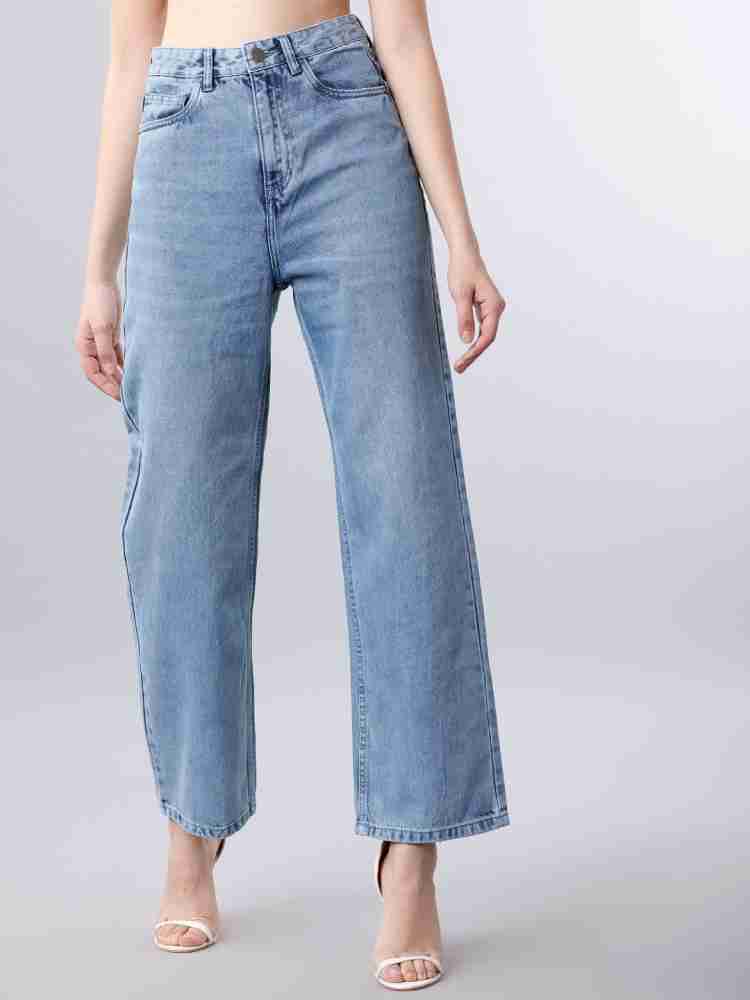 Tokyo Talkies Flared Women Light Blue Jeans