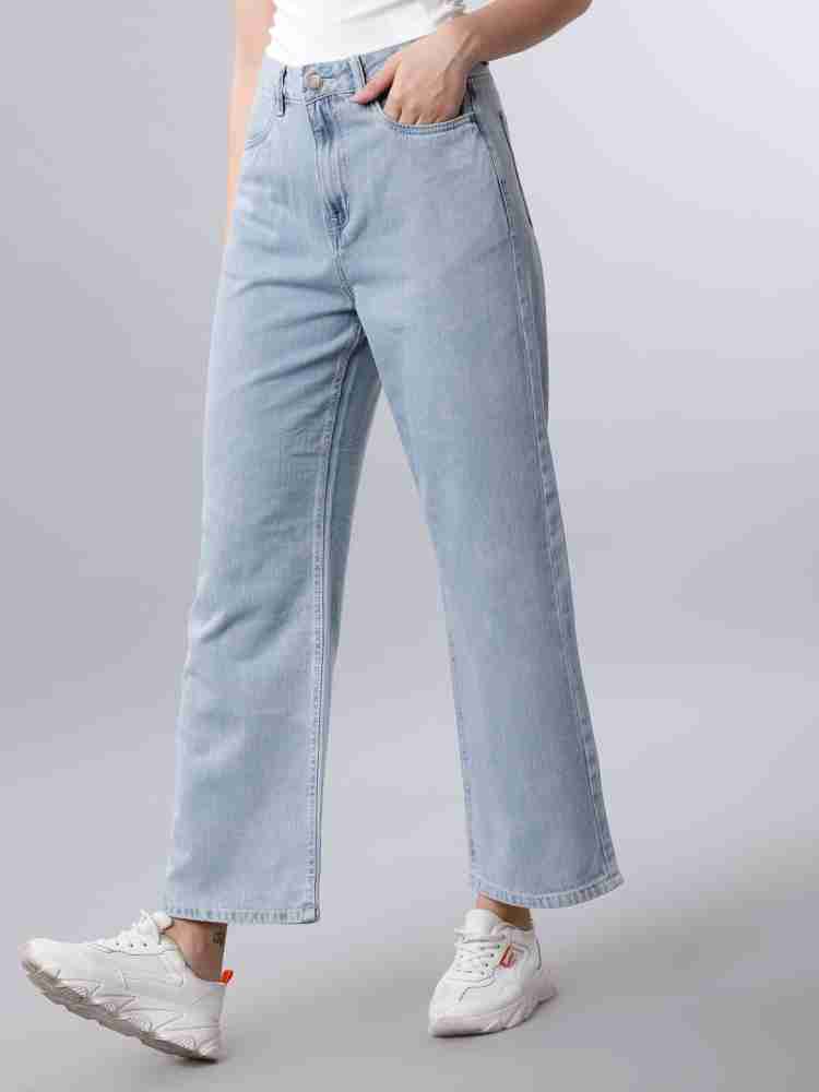 Tokyo Talkies Flared Women Light Blue Jeans - Buy Tokyo Talkies ...