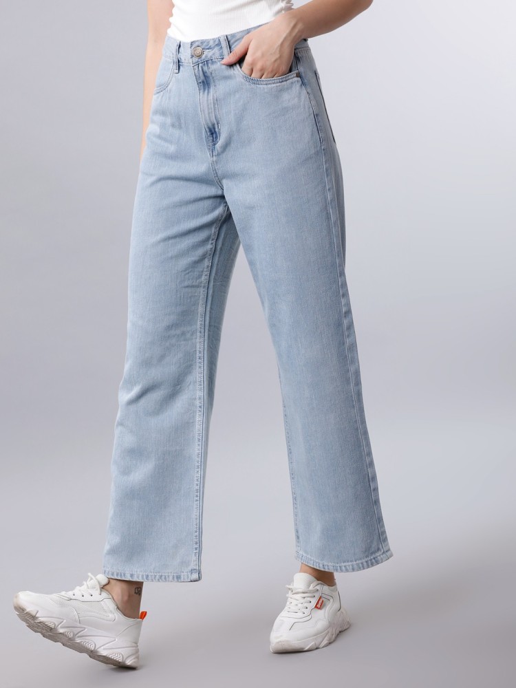 Tokyo Talkies Flared Women Light Blue Jeans - Buy Tokyo