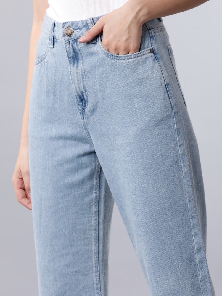 Tokyo Talkies Flared Women Light Blue Jeans - Buy Tokyo Talkies