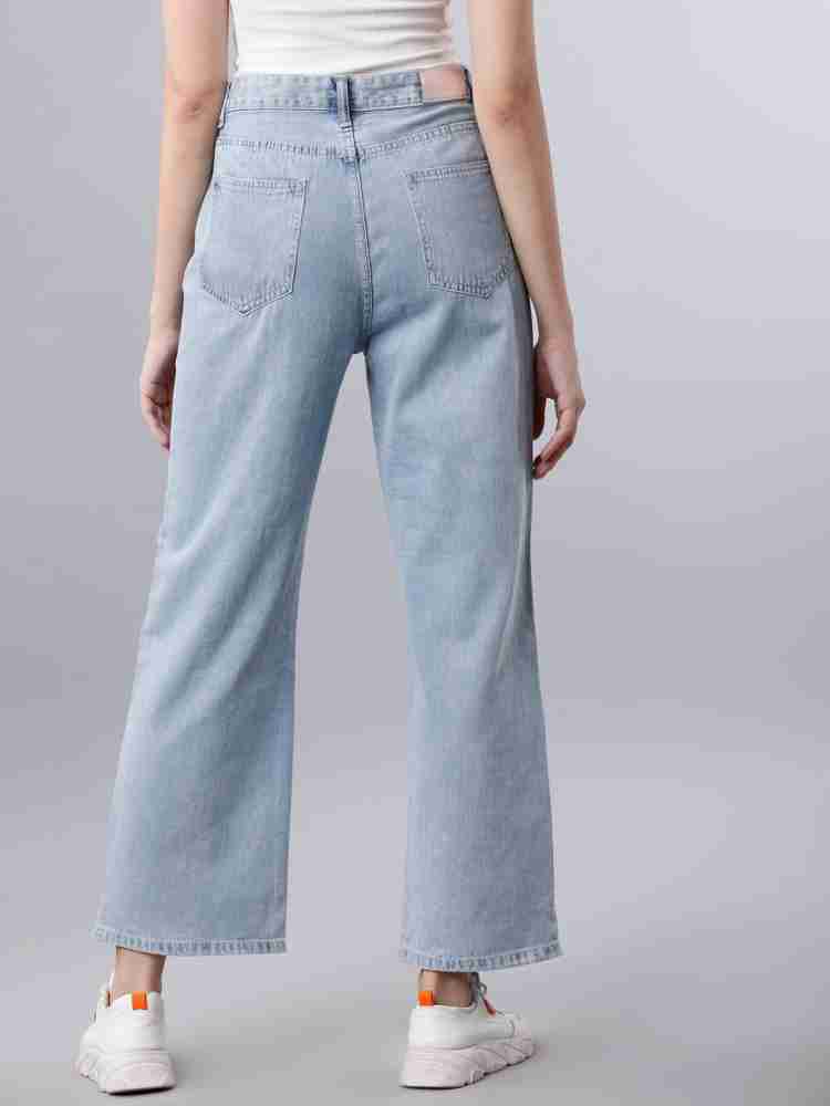 Tokyo Talkies Flared Women Light Blue Jeans - Buy Tokyo