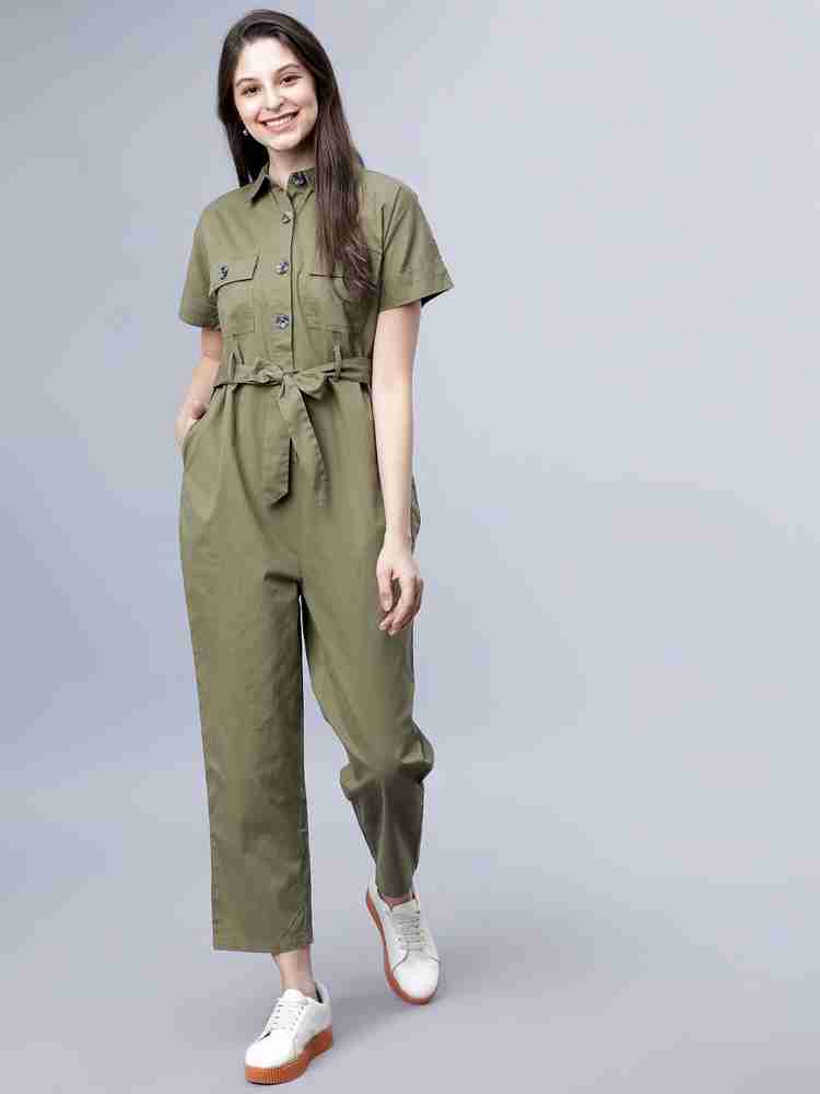 Ito fukuoka jump suit slim 《checkered 》