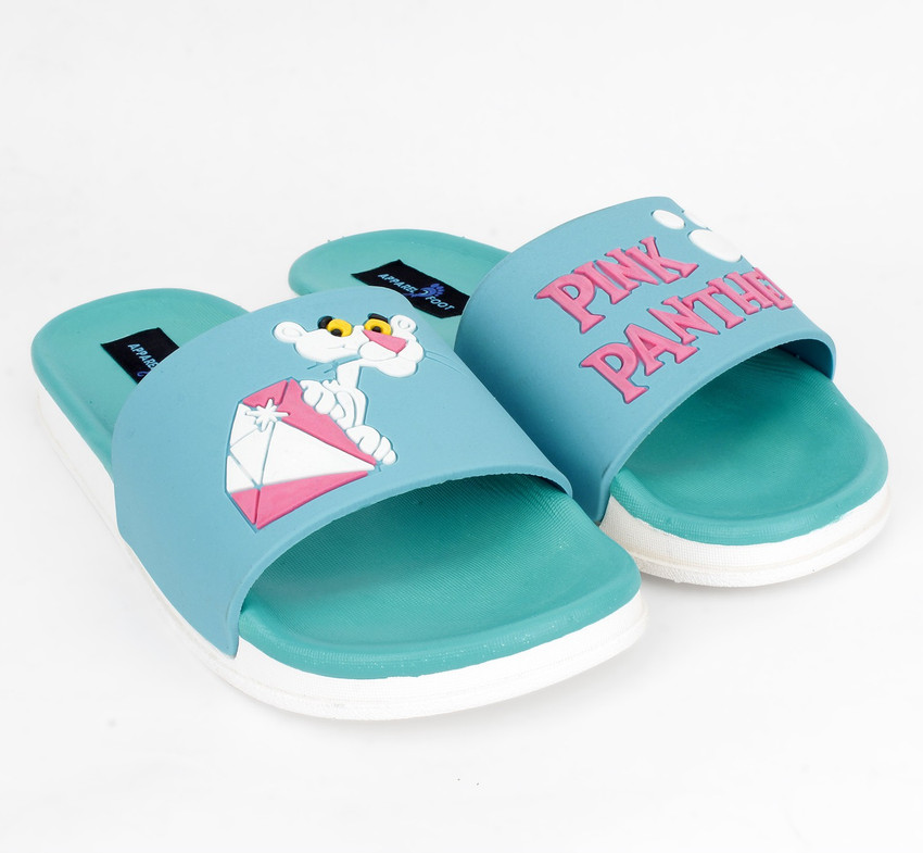 Apparel4Foot Women Flip flops for girls women Pink Panther Printed