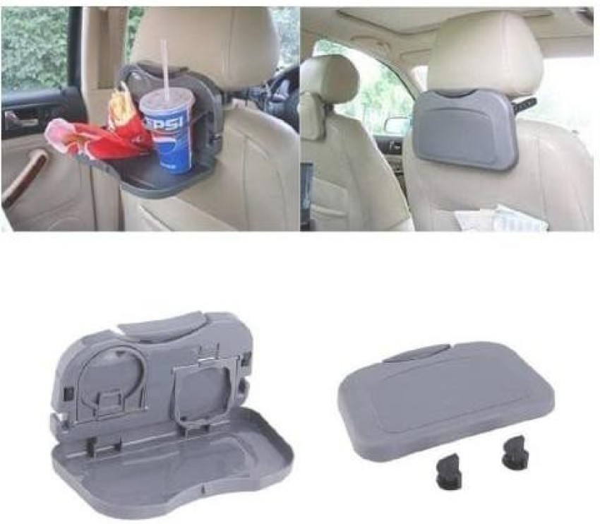 DelhiDeals Grey-Food Tray-2030293 Cup Holder Tray Table Price in