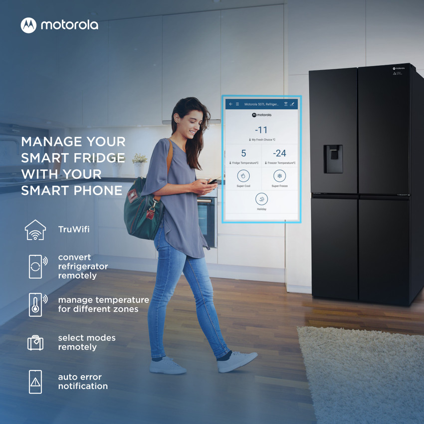 MOTOROLA 507 L Frost Free Multi Door Convertible Refrigerator Online at Best Price in India Flipkart