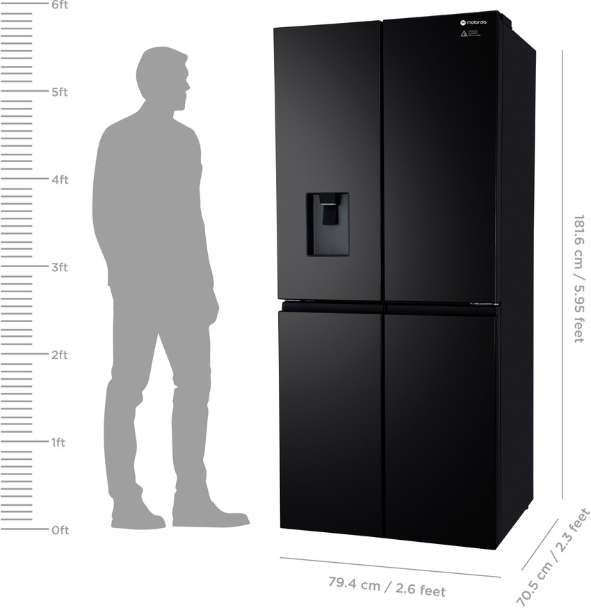 MOTOROLA 507 L Frost Free Multi Door Convertible Refrigerator Online at Best Price in India Flipkart