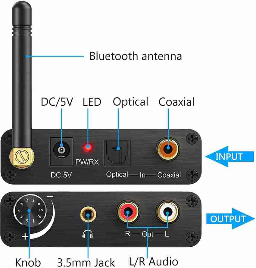 Yok dual sales audio bluetooth adapter