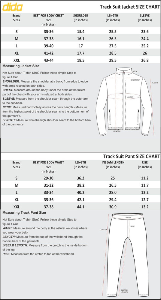 Dida tracksuit shop price list