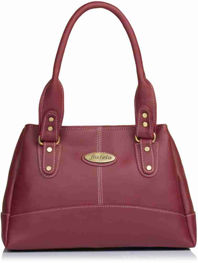 FOSTELO Women Maroon Shoulder Bag