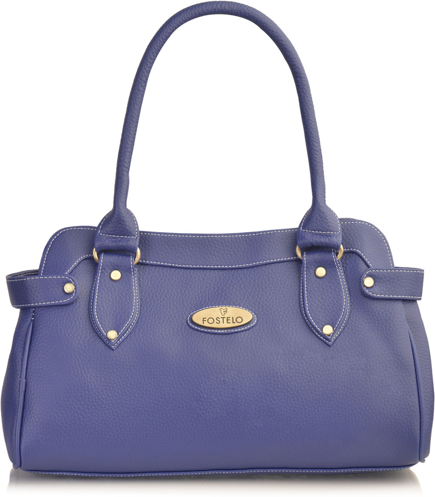 Buy FOSTELO Women Blue Shoulder Bag Blue Online Best Price in India Flipkart