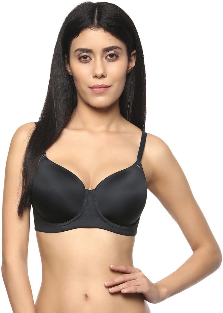 Buy SOIE Women Full Coverage, Padded, Non Wired Bra with Mid Rise