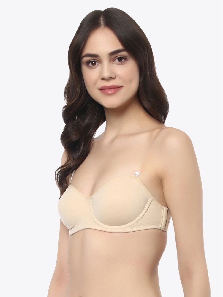 SOIE Women's Wired Non Padded Multiway Balconette Bra Women Balconette Non  Padded Bra - Buy SOIE Women's Wired Non Padded Multiway Balconette Bra  Women Balconette Non Padded Bra Online at Best Prices