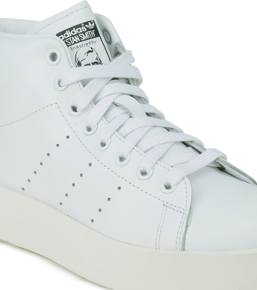 Originals white stan smith bold mid sneakers deals