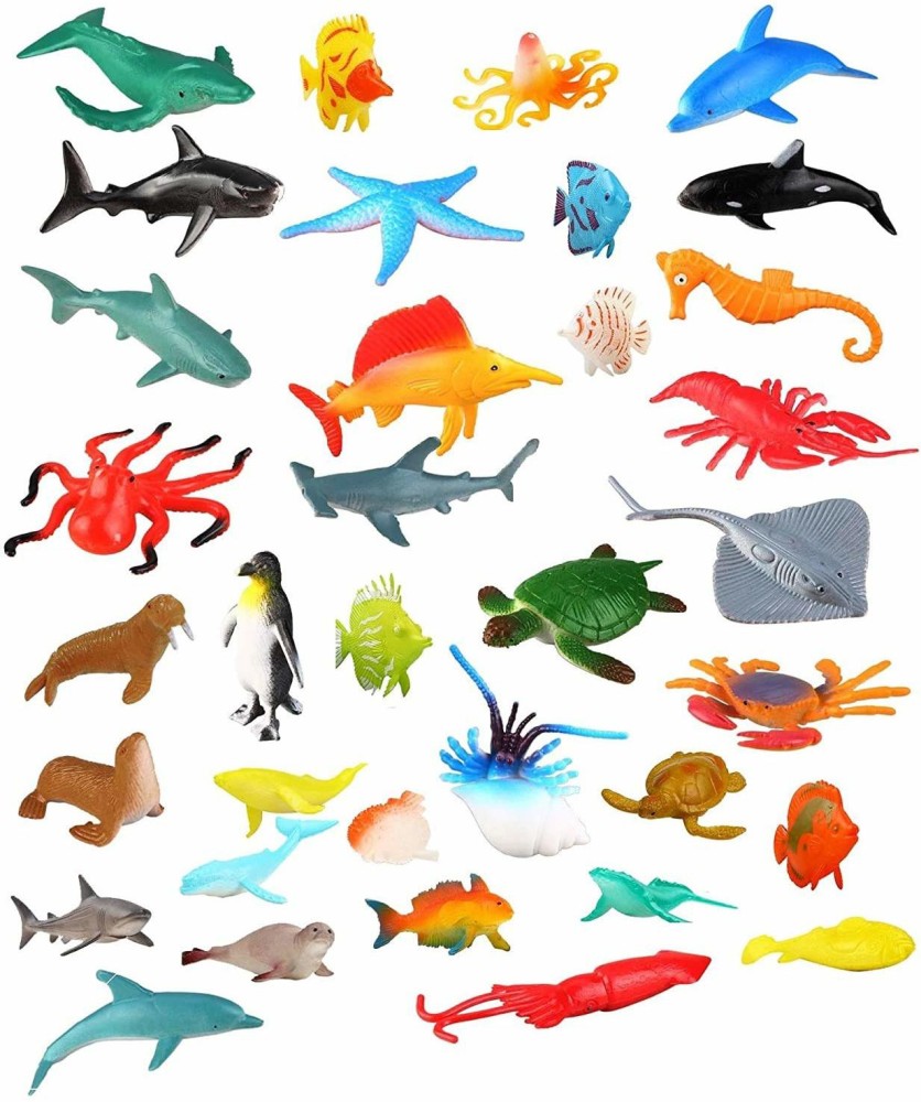 MON N MOL Aquatic Sea Fishes, Animals, Plants