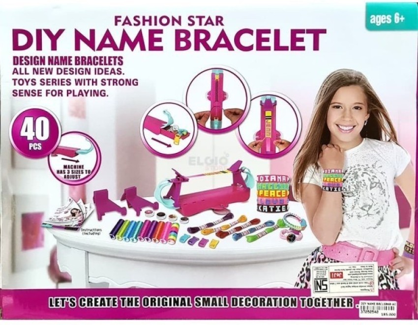 Name hot sale bracelet maker