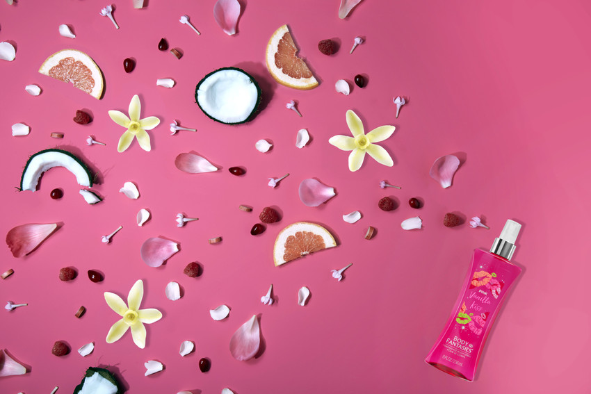 BODY FANTASIES Body Mist Spray Pink Vanilla Kiss Body Mist For