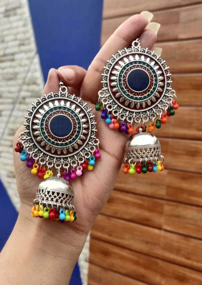 Beautiful oxidised hot sale earrings