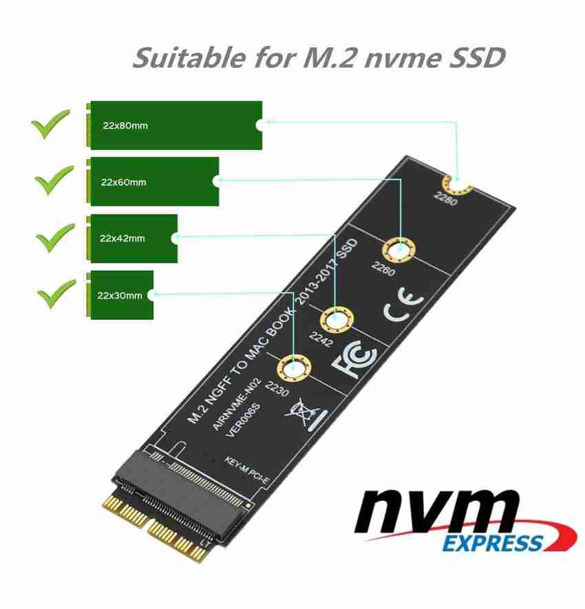 Nvme macbook clearance