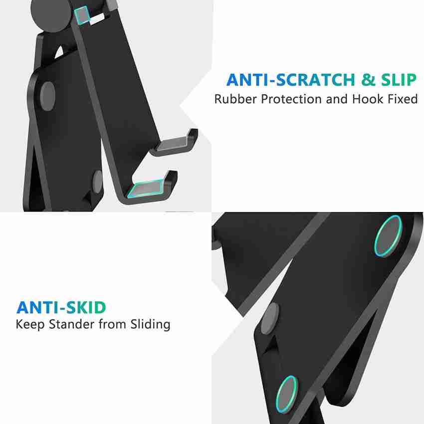 theKiteco. Metal Mobile Stand - Dual Support Mobile Phone Holder, Tabl