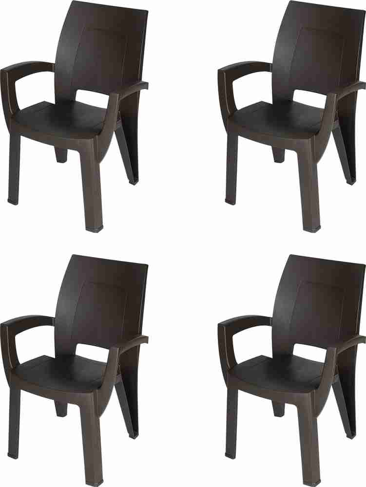Supreme Villa Esquire Wenge Plastic Outdoor Chair Price in India