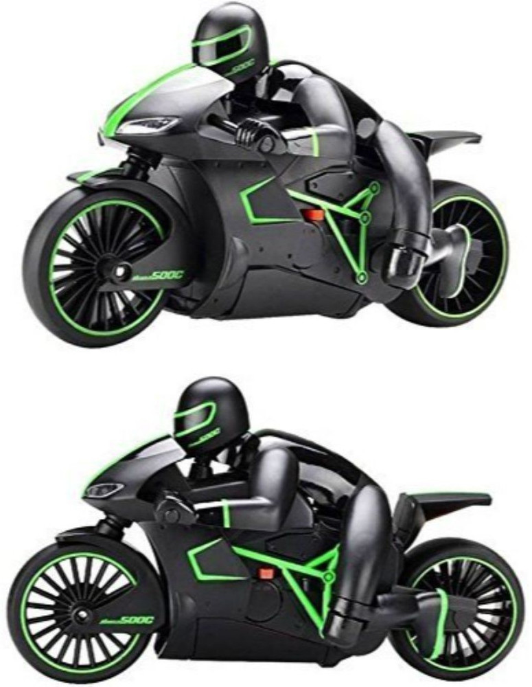 Rastogi High Quality Remote Control Bike Super Fast Crazon Sports RC Motorcycle Bike with Bright LED Headlights 2.4 GHz Racing Bike 1 18 Scale With Heavy Body And Tires Bike Fast Racing