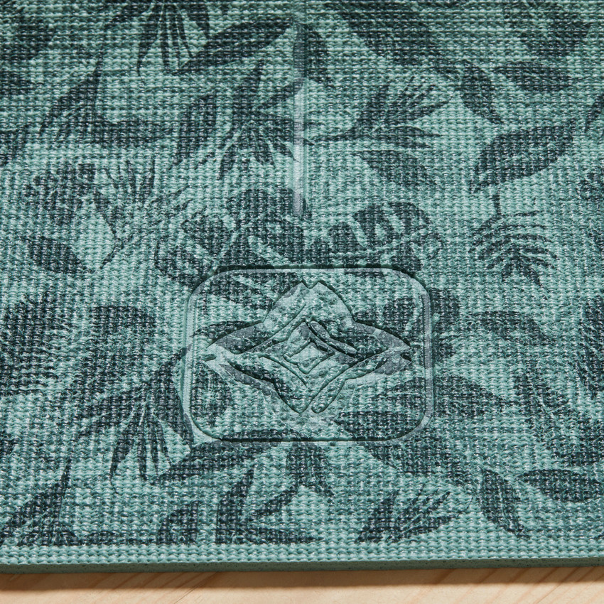 DOMYOS by Decathlon Comfort Gentle Yoga Mat 8 mm Green Leaf Print 8 mm Yoga Mat Buy DOMYOS by Decathlon Comfort Gentle Yoga Mat 8 mm Green Leaf Print