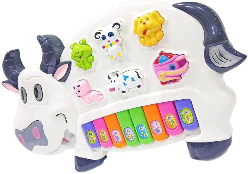 Cow best sale piano toy