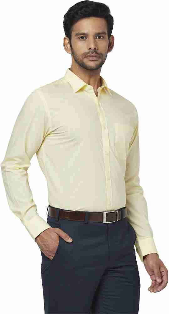 Yellow formal shirt new arrivals