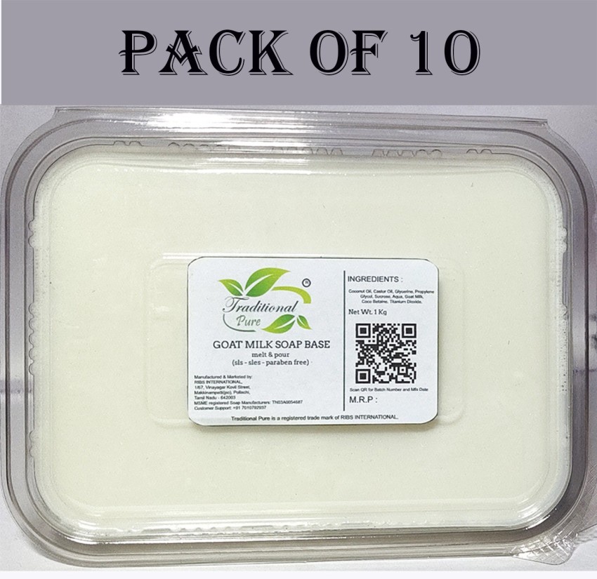 Aloe Vera Melt and Pour Soap Base-Goat Milk Based -- Net 1kg