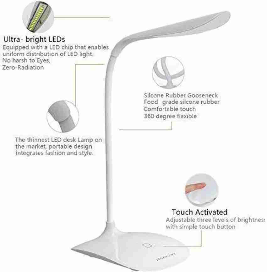 LED Table Lamp with Ultra-Portable Lamp with Smart Touch Sensor