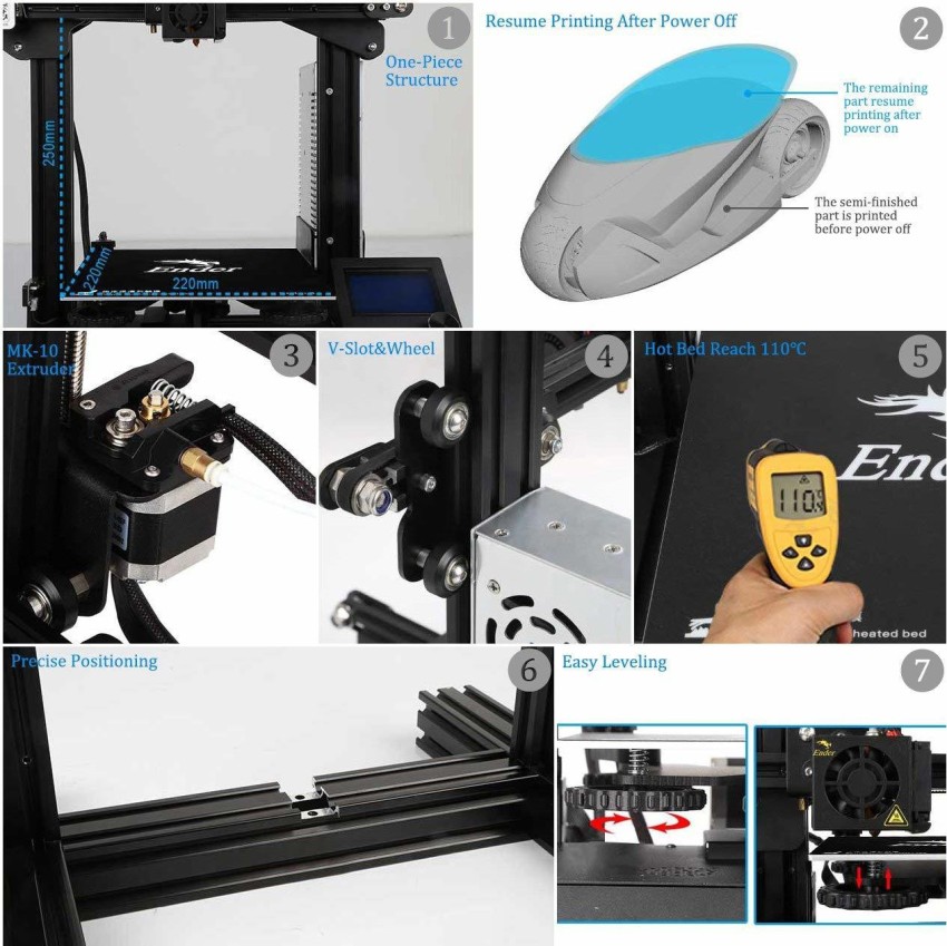 Creality 1.75mm Ender-PLA Archives - WOL 3D - 3D Printers