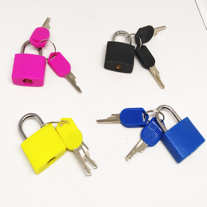 lookat travel locks for bags Plastic Brass Luggage Black Blue