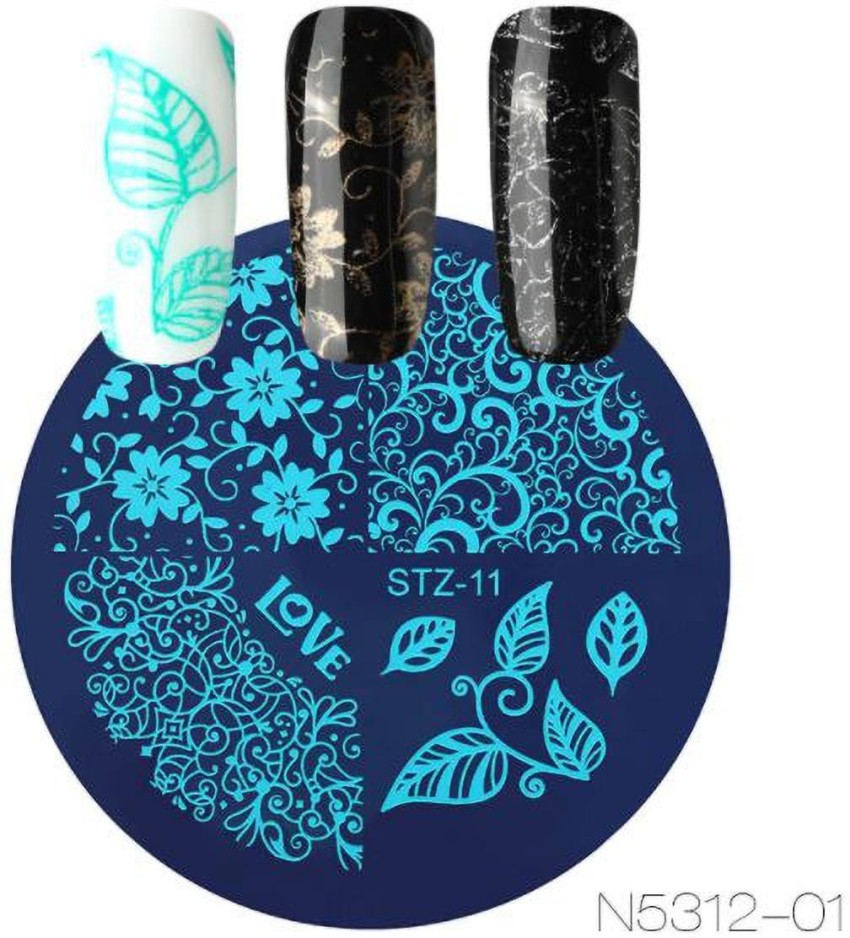 For the Love of Science Hit the Bottle nail stamping plate, available at  www.lanternandwren.com.