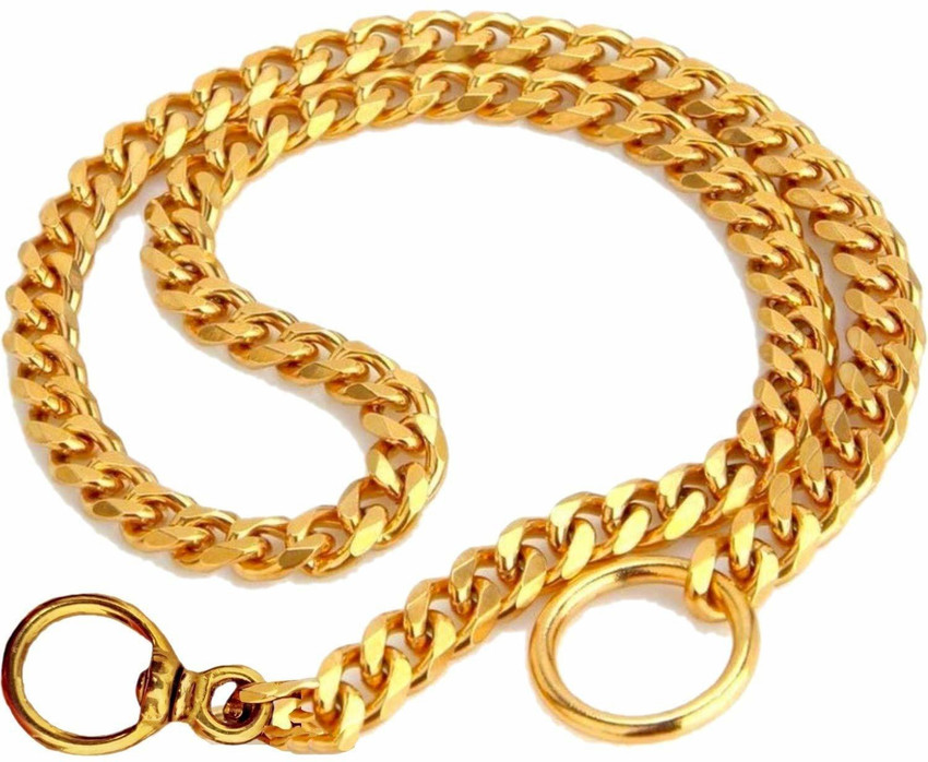 Rvpaws Dog Training Brass Choke Chain Collar for Small Dogs 30 Inch Dog Collar Chain Price in India Buy Rvpaws Dog Training Brass Choke Chain Collar for Small Dogs 30