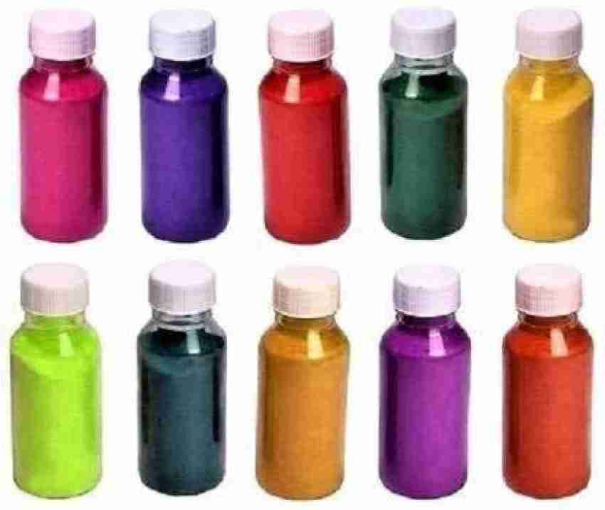 Rangoli Colour Powder Bottles Kolam Rangoli Powder for Floor Rangoli, –  Print Bharat