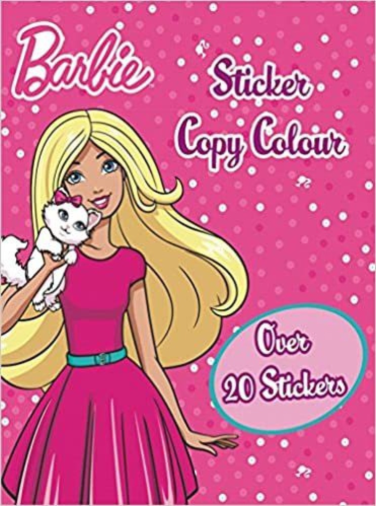 Sticker clearance book barbie