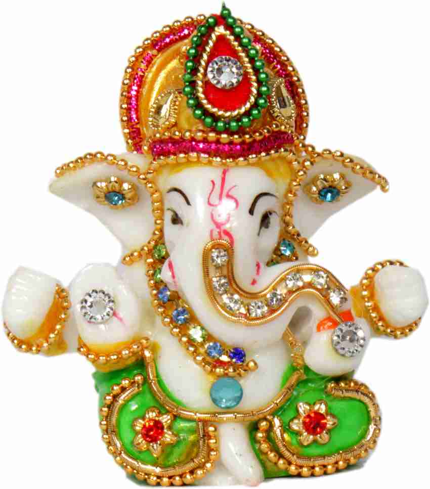 Oanik Lord Ganesha Ji Ganesh Ganpati God Murti Beatiful Small ...