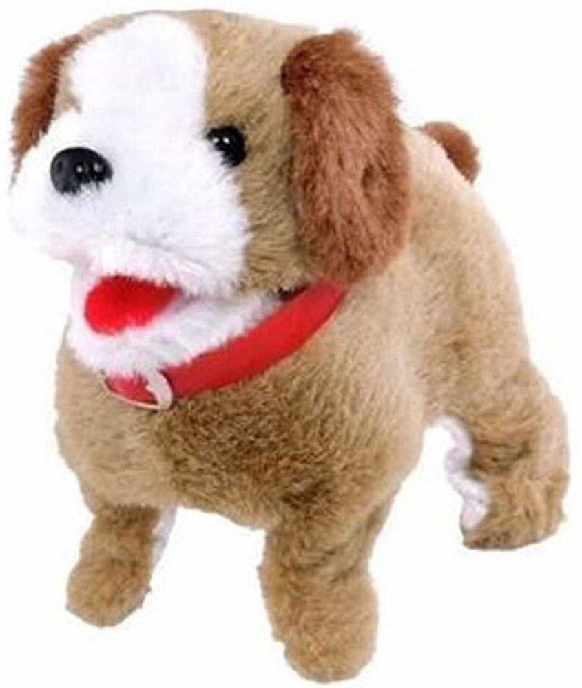 MON N MOL Jumping and Walking Dog Puppy Toy for Baby Kids 15 cm