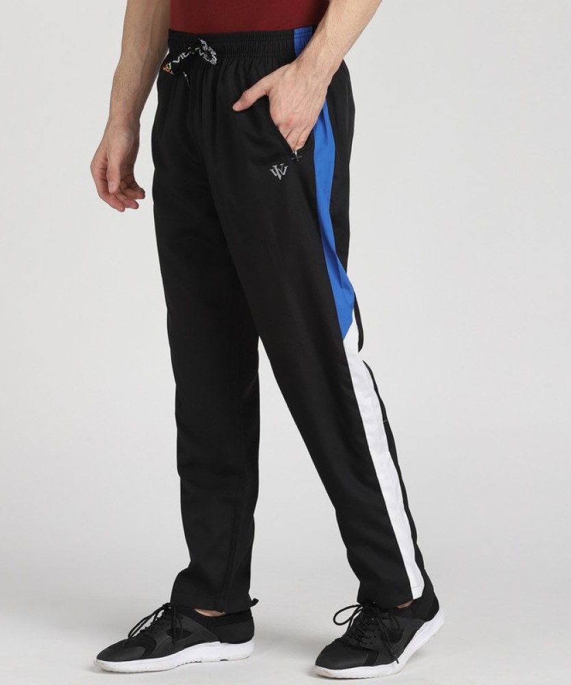 Shiv Shakti Self Design Men Black Track Pants - Buy Shiv Shakti