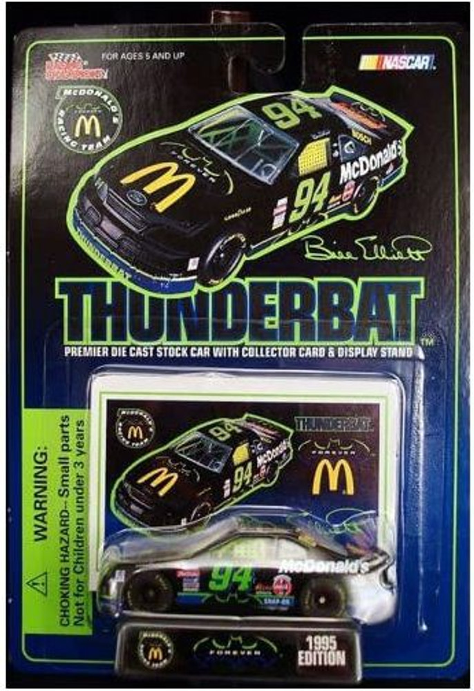 Racing Champions Bill Elliott McDonalds McDonalds Batman Forever