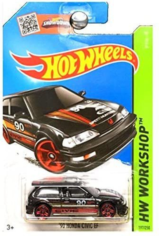 MATTEL Hot Wheels 2015 HW Workshop 90 Honda Civic EF 197250 Hot